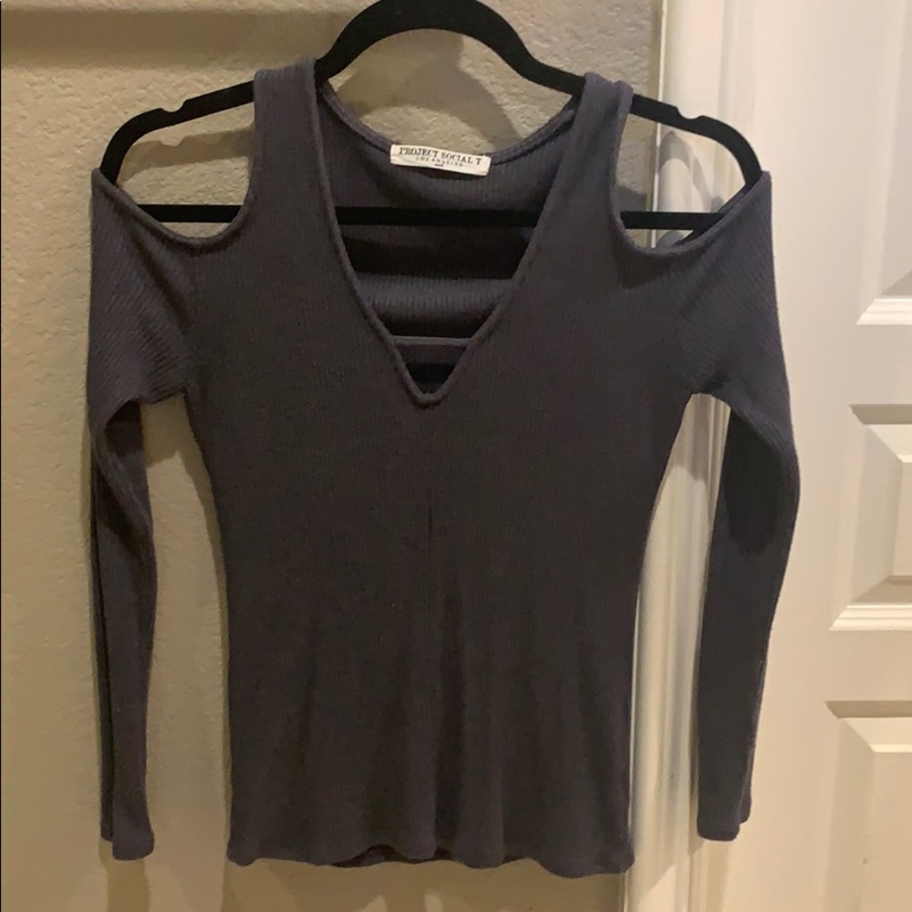 Woman’s sweater top.